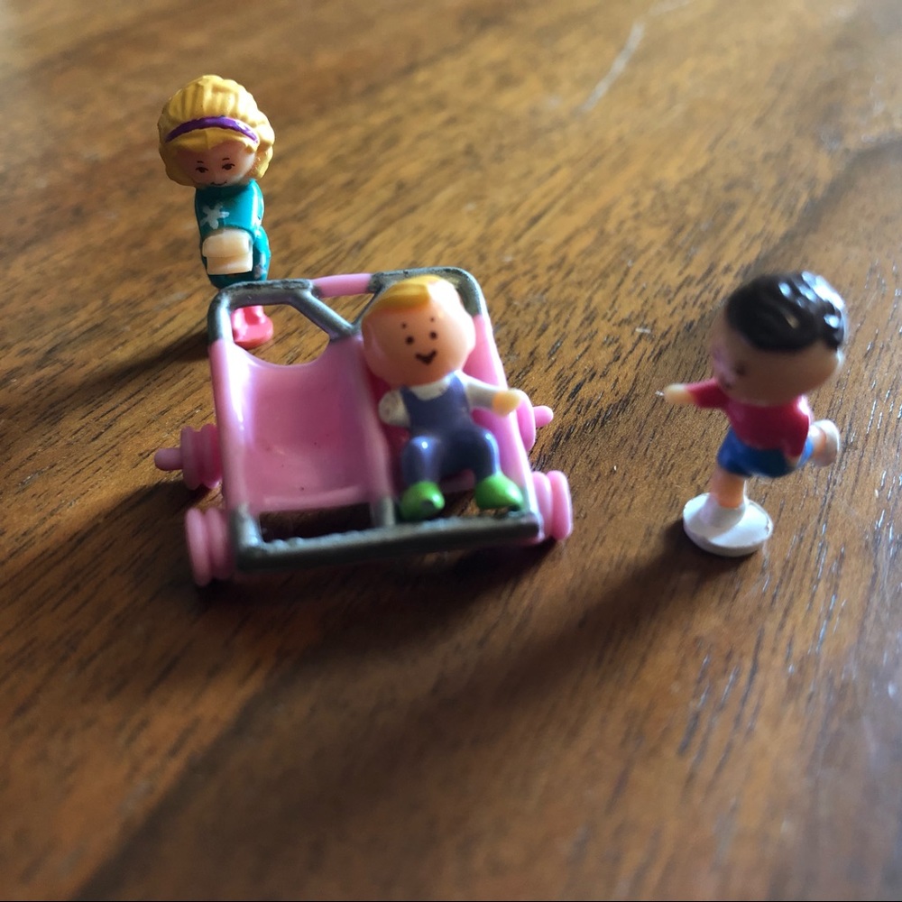 1993 Polly Pocket Teeter-Totter Pals